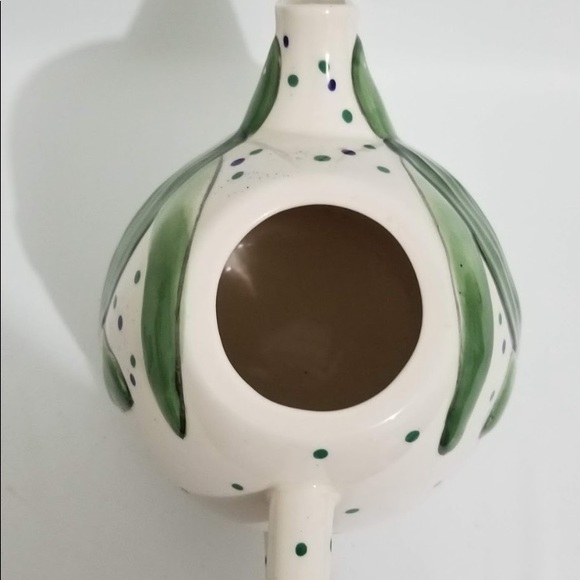 Blue Sky Ceramic Diane Leatherback Turtle Teapot - Picture 7 of 9